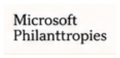 Logomarca de Microsoft Philanthropies